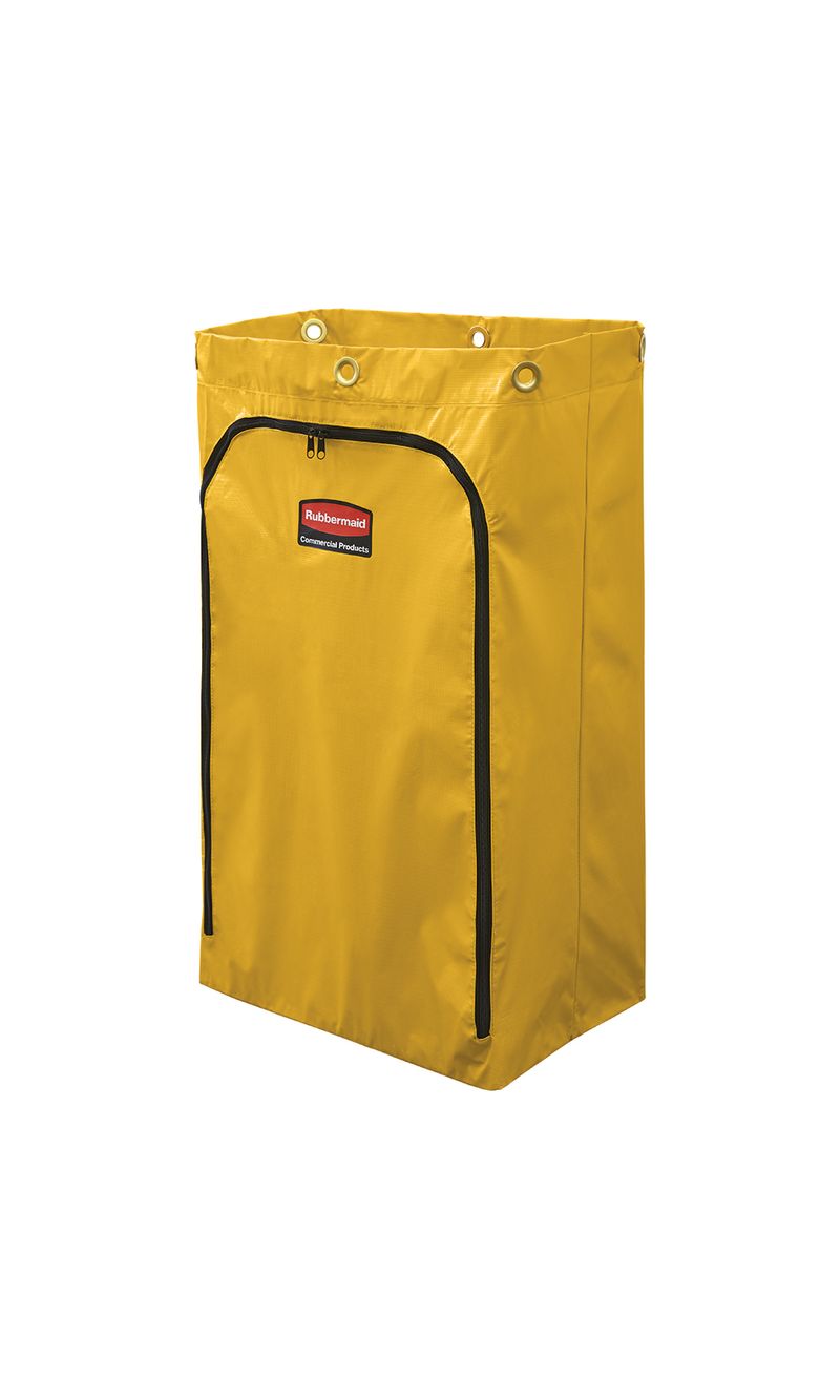 Bolsa de Vinilo Amarillo 90 Lts de frente
