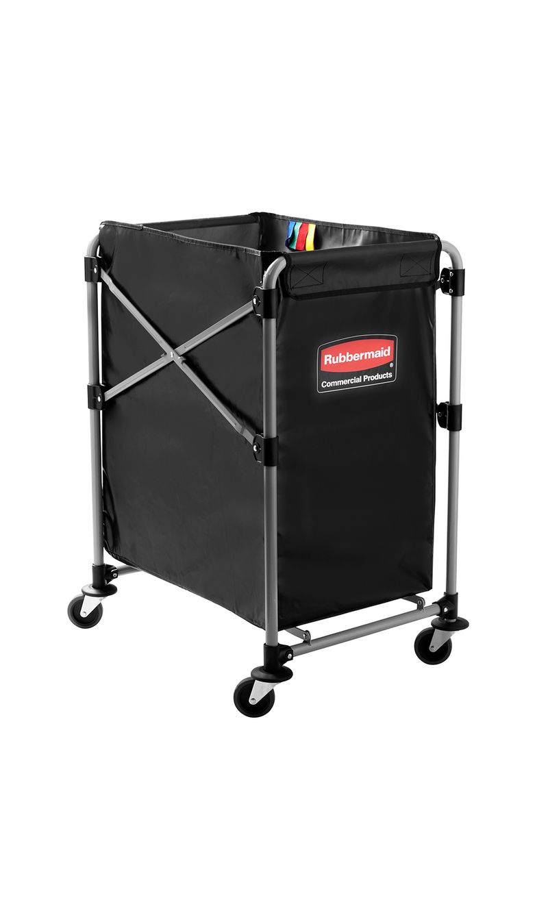 Carro plegable X-Cart Negro    50 Kg lateral izquierda