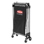 Carro plegable X-Cart Negro    50 Kg cerrado