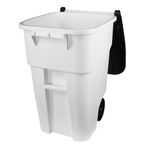 Contenedor de basura BRUTE  RollOut Blanco 189 Litros sin tapa