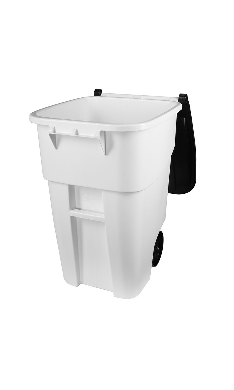 Contenedor de basura BRUTE  RollOut Blanco 189 Litros sin tapa