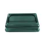 Tapa giratoria Contenedor SLIM JIM Verde  87 Lts de frente