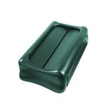 Tapa giratoria Contenedor SLIM JIM Verde  87 Lts lateral derecho