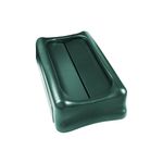 Tapa giratoria Contenedor SLIM JIM Verde  87 Lts lateral izquierdo