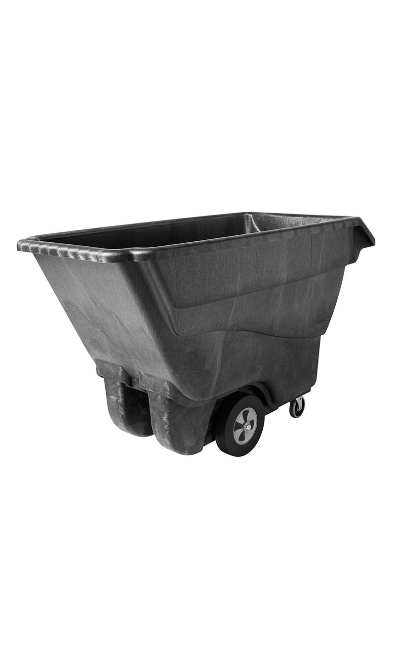 Carro Volcador espuma Estructural Negro 568 Kg lateral derecho