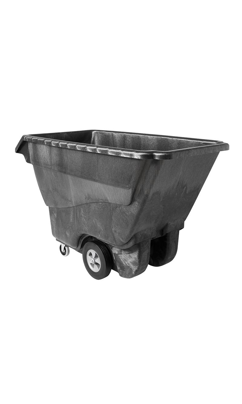 Carro Volcador espuma Estructural Negro 568 Kg lateral izquierdo
