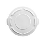 Tapa plana contenedor BRUTE Blanco 121 Lts parte de arriba
