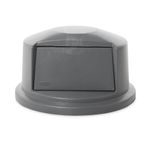 Tapa BRUTE  Domo Gris 121 Litros Rubbermaid Commercial tapa de frente