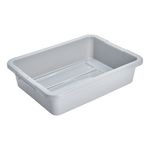 Caja Utilitaria para Alimentos Gris 17.5 Lts en diagonal