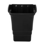 Contenedor de Basura para Carro Negro 30 Lts de frente