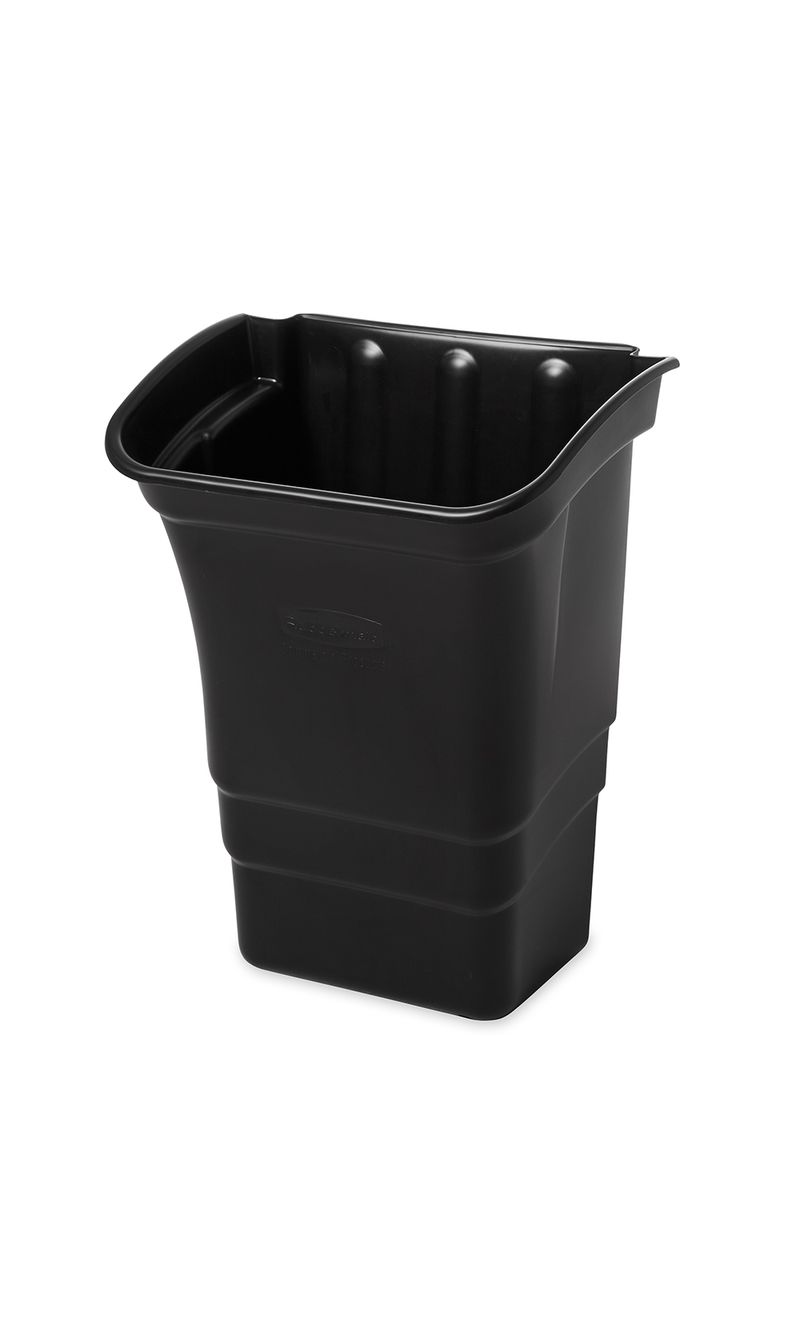 Contenedor de Basura para Carro Negro 30 Lts lateral derecho