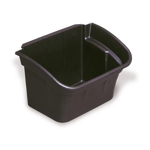 Contenedor de Basura para Carro de Servicio Negro 15 Litros