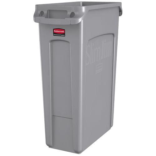 Contenedor de basura Slim Jim® - 87 Litros - Gris