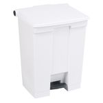 Caneca de pedal Blanco 68 Litros Rubbermaid Commercial desde arriba