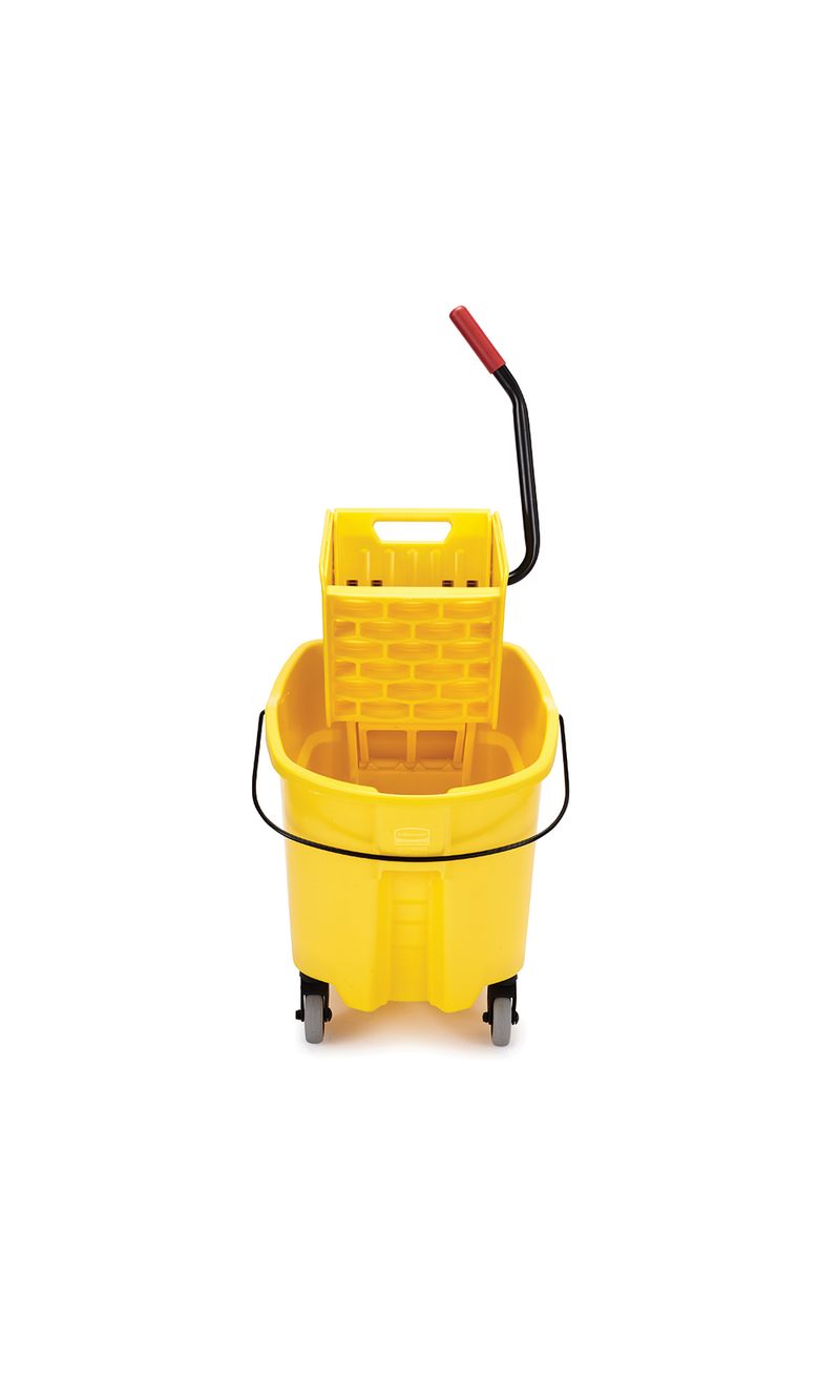 Balde Escurridor WAVEBRAKE  Amarillo 33 Lts de frente