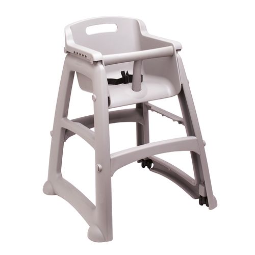 Silla para bebé Sturdy Chair™ con ruedas - Gris