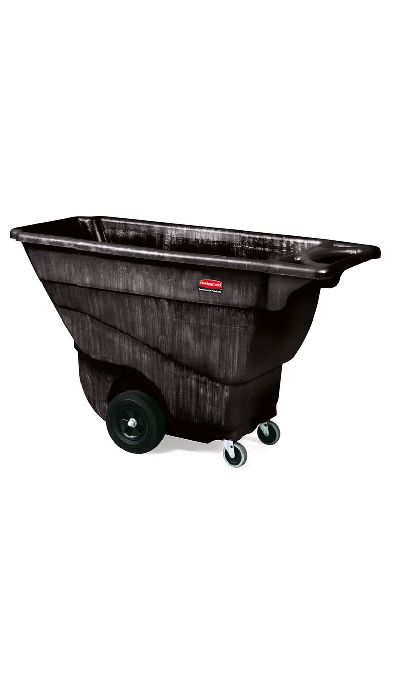 Carro Volcador Espuma estructural Negro 204 Kg lado izquierdo