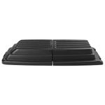 Tapa para Carro Volcador  de 568 Kg Negro  Rubbermaid Commercial  en plano