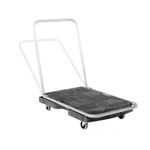 Plataforma con ruedas 3 niveles Negro 113 Kg armada