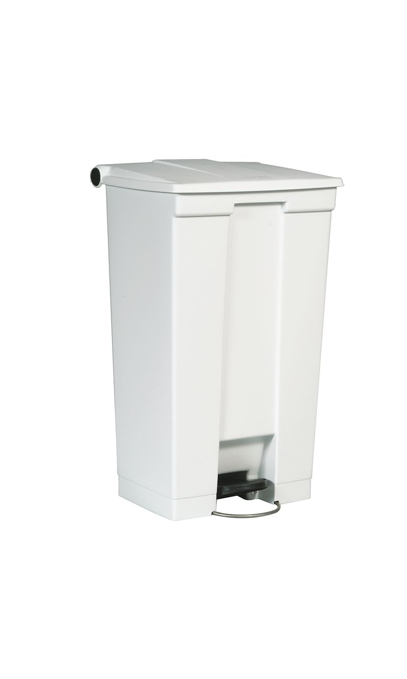 Caneca de pedal Legacy  Blanco 87 Litros Rubbermaid Commercial de frente