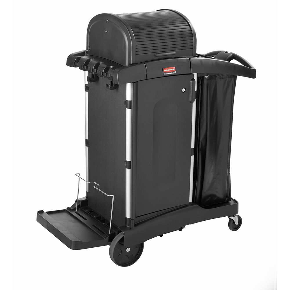 Rubbermaid Commercial Products FG9T7500BLA CARRO DE LIMPIEZA DE ALTA  SEGURIDAD