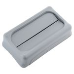 Tapa abatible contenedores SLIM JIM  Gris diagonal derecho
