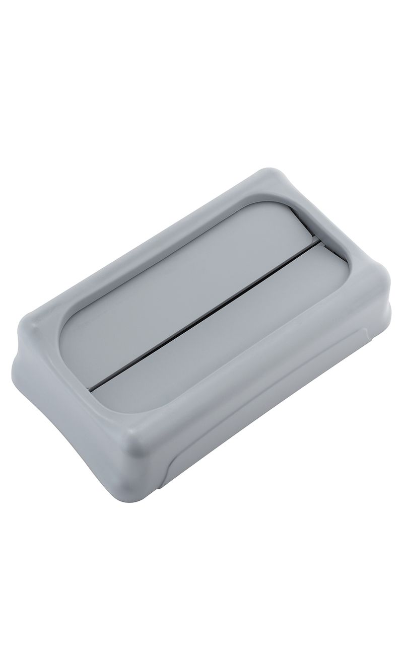 Tapa abatible contenedores SLIM JIM  Gris diagonal derecho