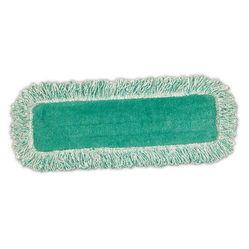 Mopa plana para trabajar en Seco  con Ribete Verde  Rubbermaid Commecial