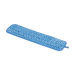 Mopa húmeda de microfibra   Azul 45 cm en diagonal
