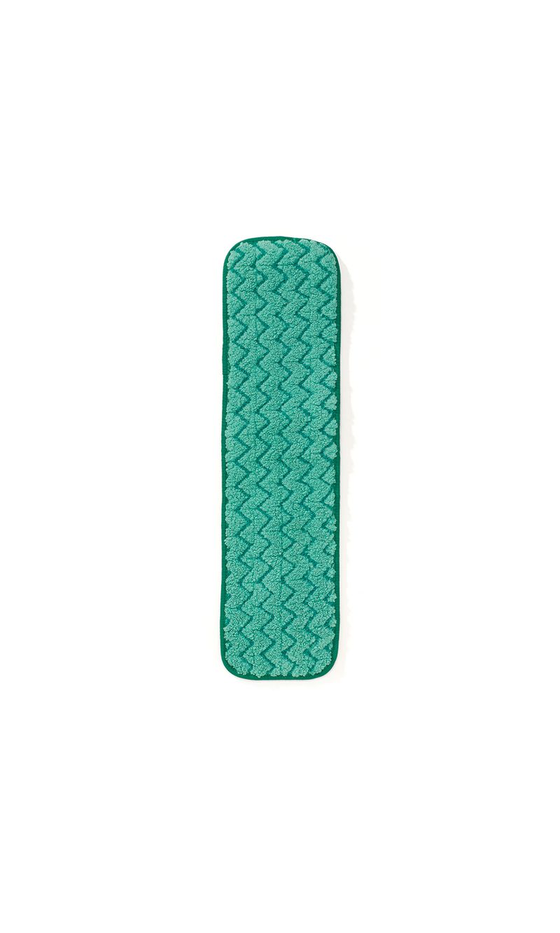 Mopa para polvo de microfibra Verde 45 cm de frente