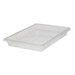 Caja para Alimentos plana  de Policarbonato  18.9 Litros Rubbermaid Commercial diagonal