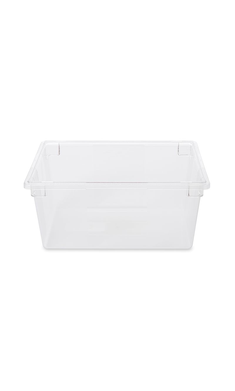 Caja para Alimentos  de Policarbonato  62.9 Litros Rubbermaid Commercial de frente