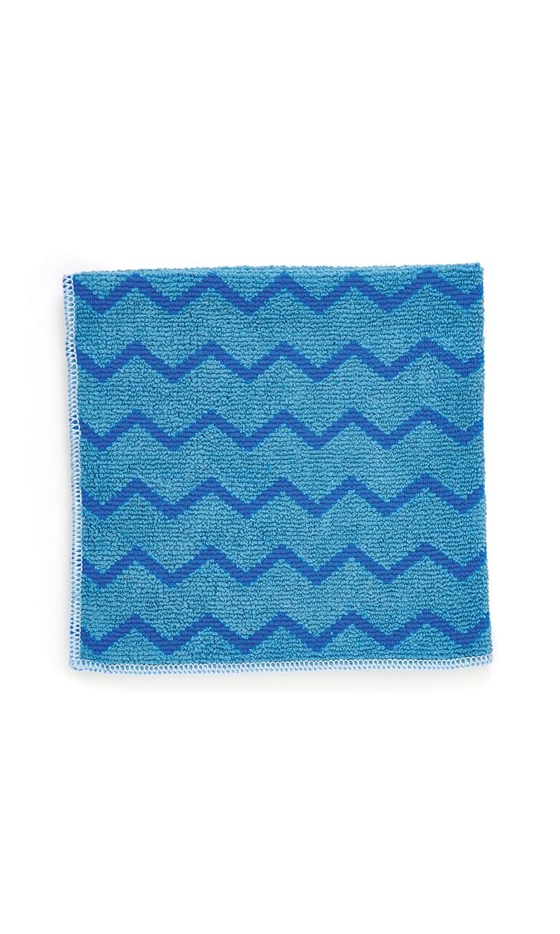 Paño de Microfibra HYGEN  Azul 40 x 40 cm tono y textura