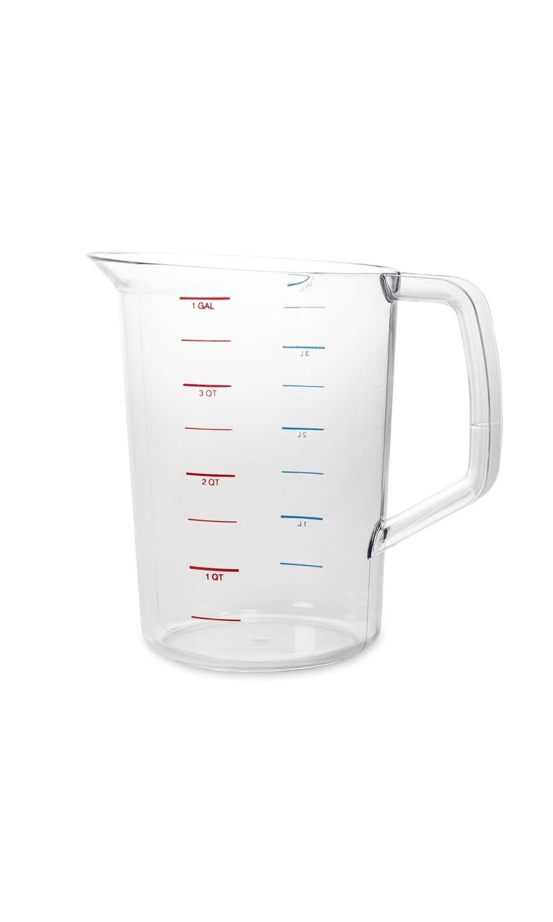 Jarra Medidora Bouncer 3.8 Litros Rubbermaid Commercial lado izquierdo