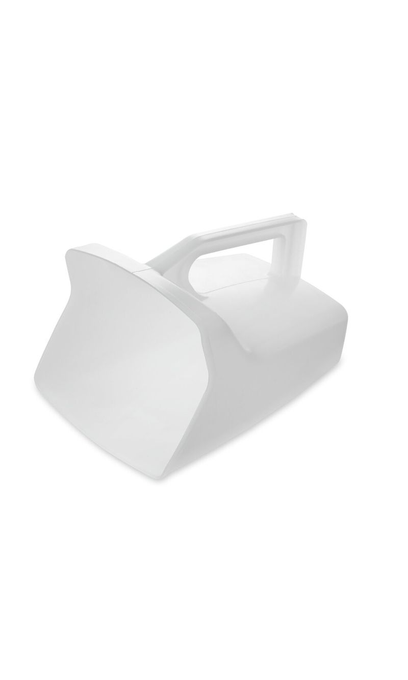 Pala para uso general Blanco Rubbermaid Commercial inclinada