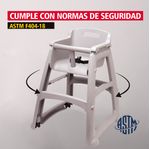 Silla para bebé con Ruedas STURDY CHAIR Gris normas de seguridad