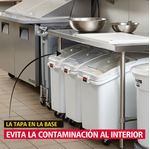 Contenedor de ingredientes ProSave 400 tazas Blanco evita contaminación al interior