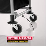 Carro plegable X-Cart Negro    100 Kg material duradero