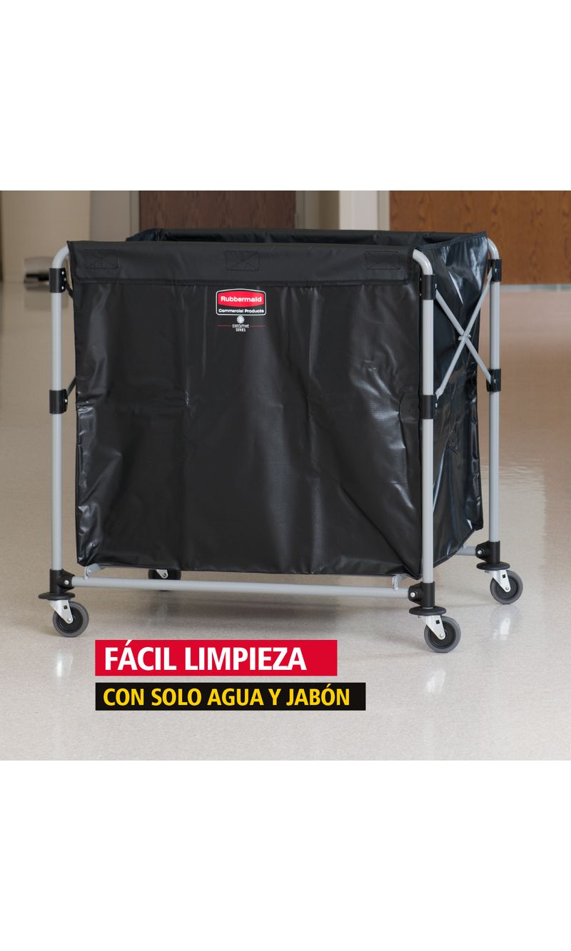 Carro plegable X-Cart Negro    100 Kg fácil limpieza