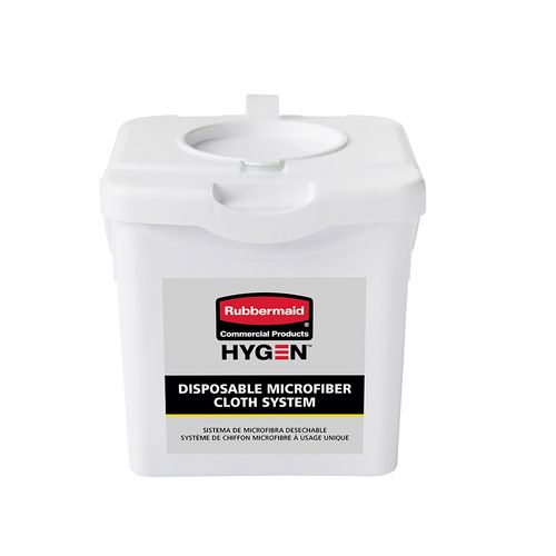 Cubeta de Paños de microfibra Desechable HYGEN 30x30 cm Azul