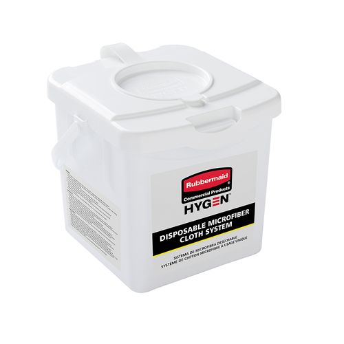 Cubeta de Paños de microfibra Desechable HYGEN 30x30 cm Azul