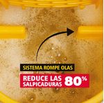 Balde Escurridor WAVEBRAKE  Amarillo 33 Lts reduce salpicadas