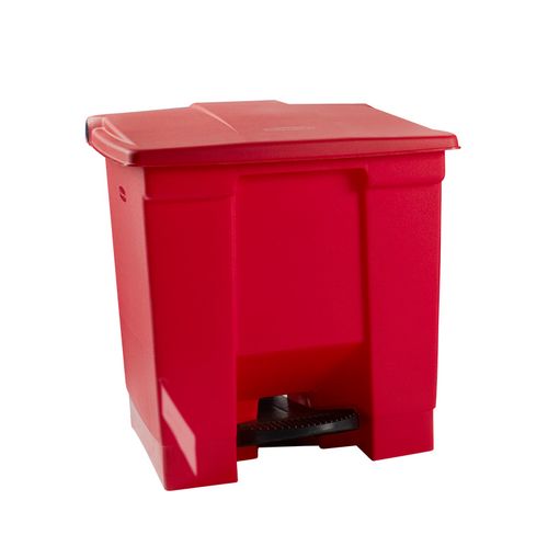 Caneca de pedal   Roja 30 Litros